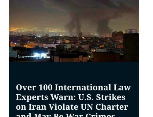 هشدار بیش از ۱۰۰ حقوقدان آمریکایی درباره جنگ تجاوزکارانه واشنگتن و تل آویو علیه ایران